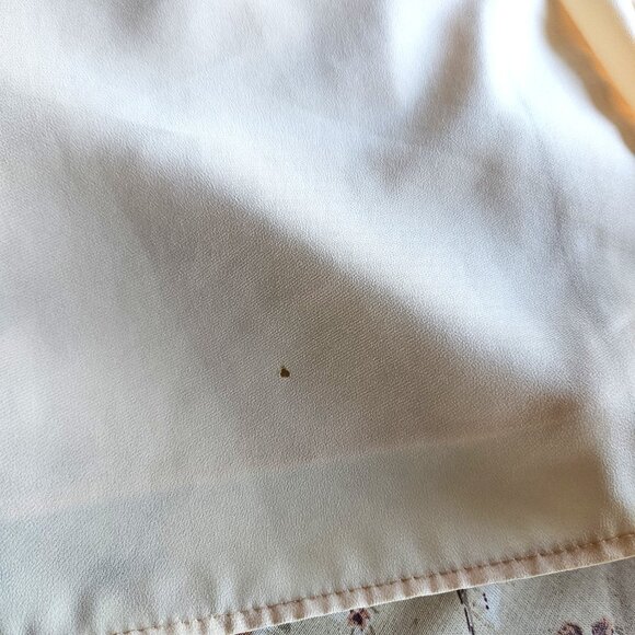 Size XL to 1X Vintage 1990s Eatons Yellow Blouse - Picture 8 of 10